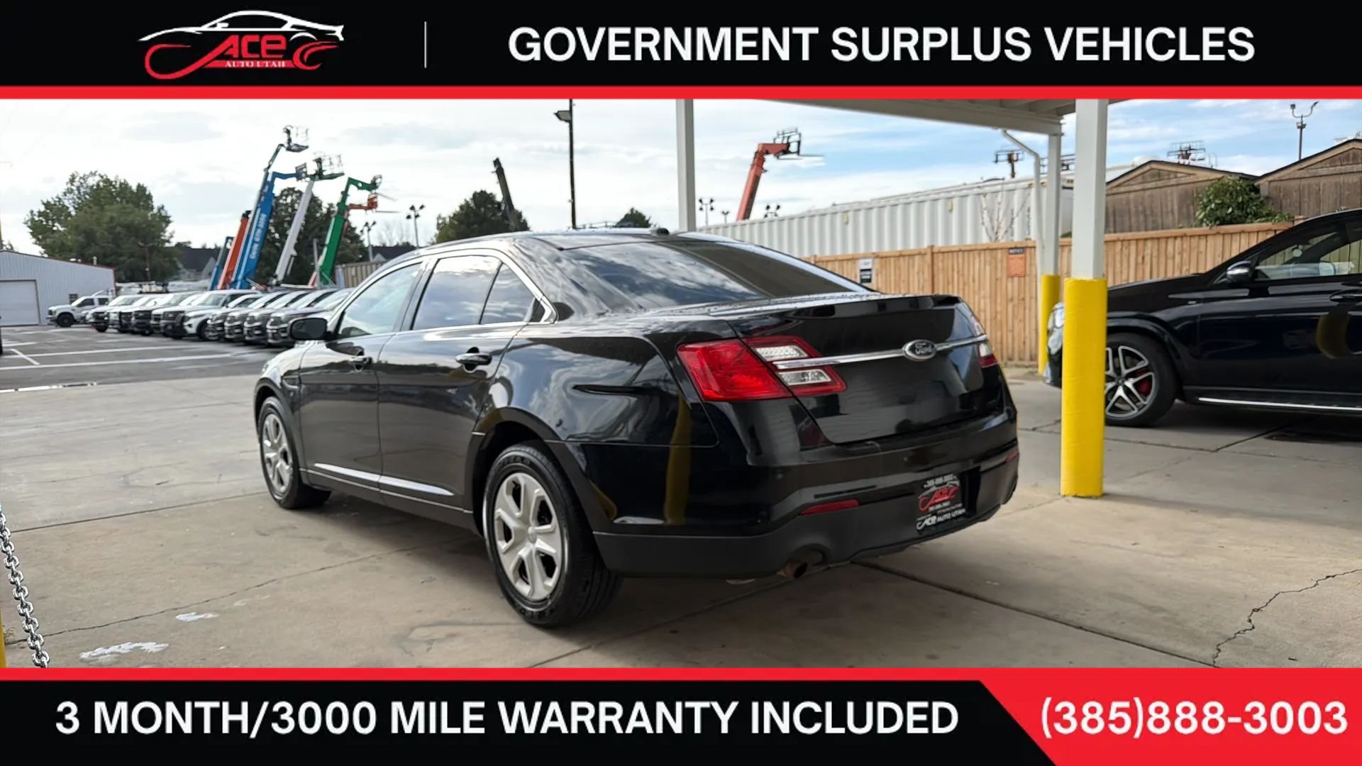 Used 2015 Ford Taurus Police Interceptor FWD image 3