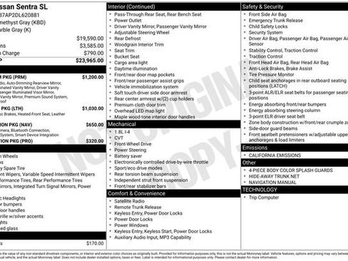 Used 2013 Nissan Sentra SL w/ Premium Pkg image 9