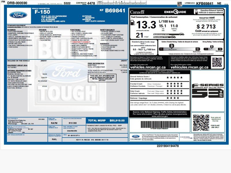 Used 2019 Ford F150 XLT AWD/4WD image 2