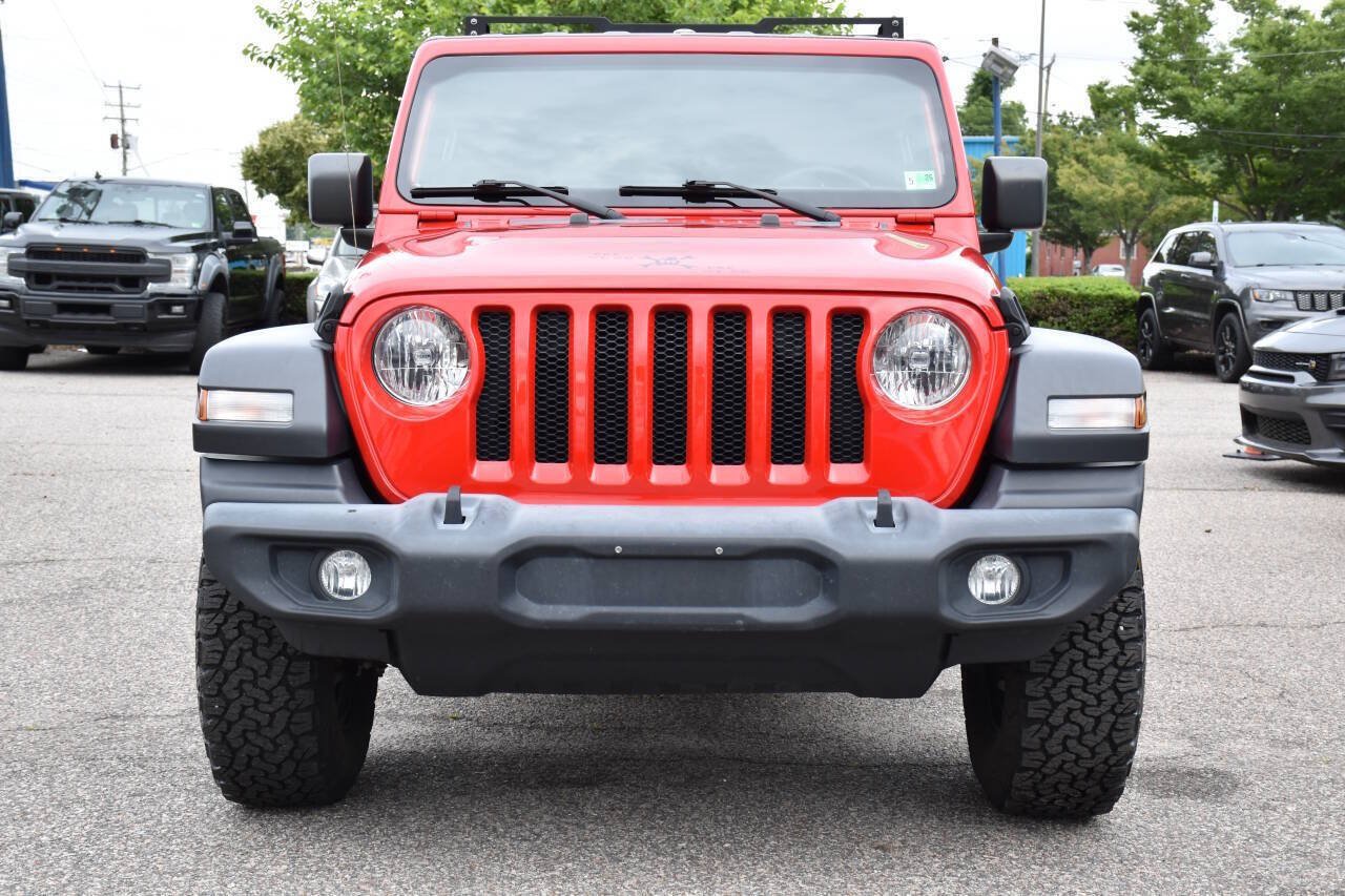 Used 2020 Jeep Wrangler Unlimited Sport AWD/4WD image 2
