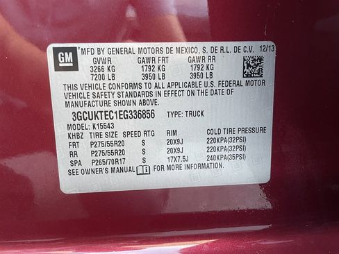 Used 2014 Chevrolet Silverado 1500 High Country w/ High Country Premium Package image 43