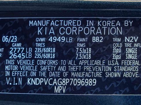 Certified 2023 Kia Sportage EX AWD/4WD image 29