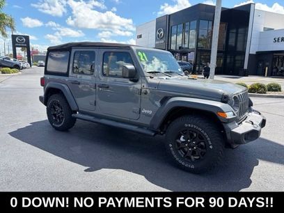 Used 2021 Jeep Wrangler Unlimited Sport