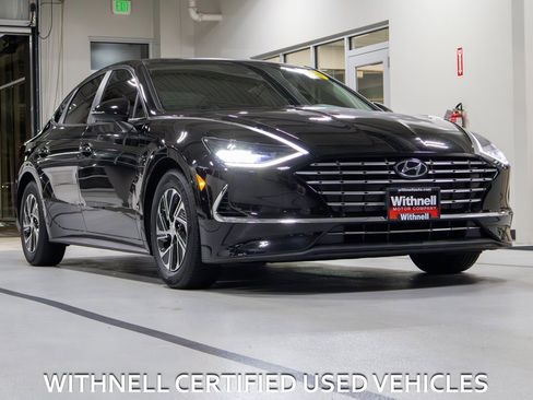 Certified 2020 Hyundai Sonata Blue image 2