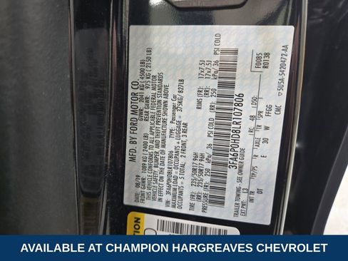 Used 2020 Ford Fusion SE image 42