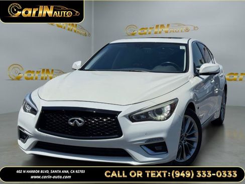Used 2018 INFINITI Q50 Luxe w/ Sensory Package (Luxe) AWD/4WD image 1