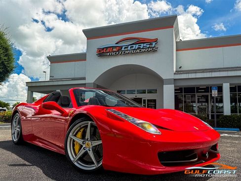 Used 2013 Ferrari 458 Spider RWD image 1