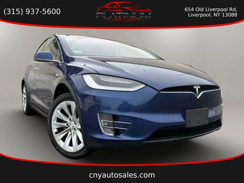 Used 2017 Tesla Model X 100D AWD/4WD image 1