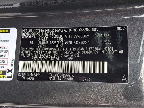 New 2026 Lexus RX 350 Premium AWD/4WD image 15