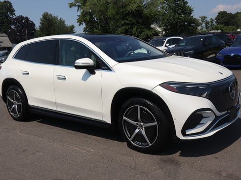 Used 2023 Mercedes-Benz EQS 580 4MATIC SUV w/ Pinnacle Trim Package image 3