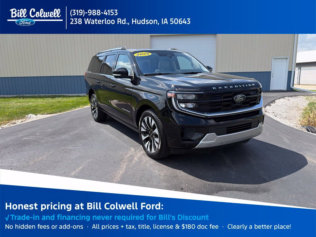 Certified 2025 Ford Expedition Max Platinum w/ Driver's Package AWD/4WD image 1