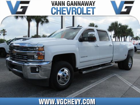 Used 2019 Chevrolet Silverado 3500 LTZ w/ Duramax Plus Package AWD/4WD image 1