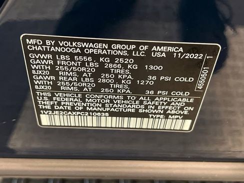 Certified 2023 Volkswagen Atlas Cross Sport SE FWD image 30
