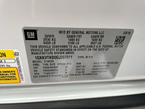 Used 2016 GMC Acadia Denali AWD/4WD image 28