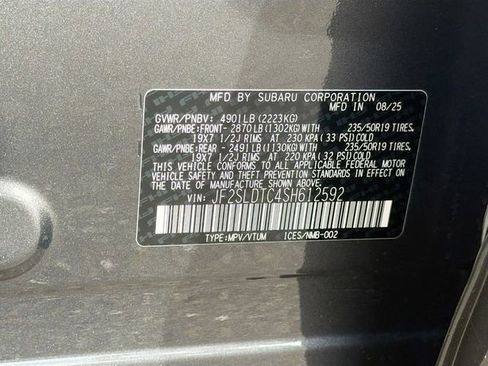 New 2025 Subaru Forester Touring image 37