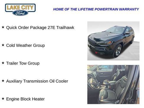 Used 2019 Jeep Cherokee Trailhawk w/ Cold Weather Group AWD/4WD image 5