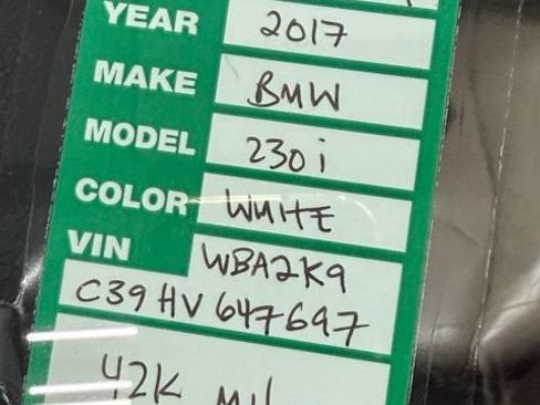 Used 2017 BMW 230i Convertible RWD image 28
