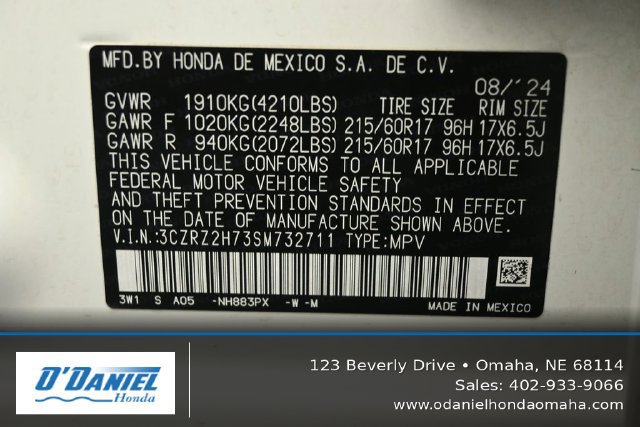 Used 2025 Honda HR-V EX-L image 46