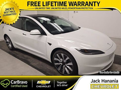 Used 2025 Tesla Model 3 Long Range RWD image 1