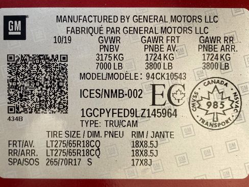 Used 2020 Chevrolet Silverado 1500 LT Trail Boss image 40