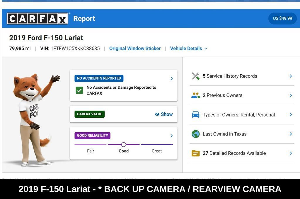 Used 2019 Ford F150 Lariat RWD image 9