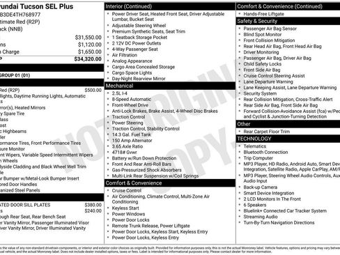 New 2026 Hyundai Tucson SEL Plus FWD image 31