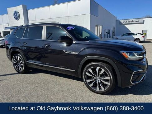 Used 2021 Volkswagen Atlas SEL R-Line image 3