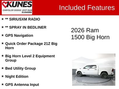 New 2026 RAM 1500 Big Horn