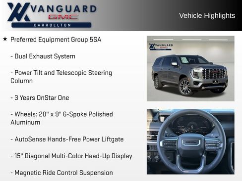 New 2026 GMC Yukon XL Denali w/ Sun & Power Step Package image 10