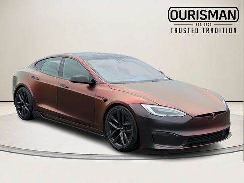 Used 2022 Tesla Model S Plaid AWD/4WD image 1