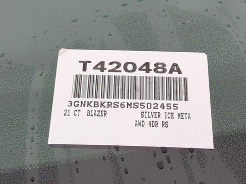 Used 2021 Chevrolet Blazer RS w/ Enhanced Convenience Package image 16