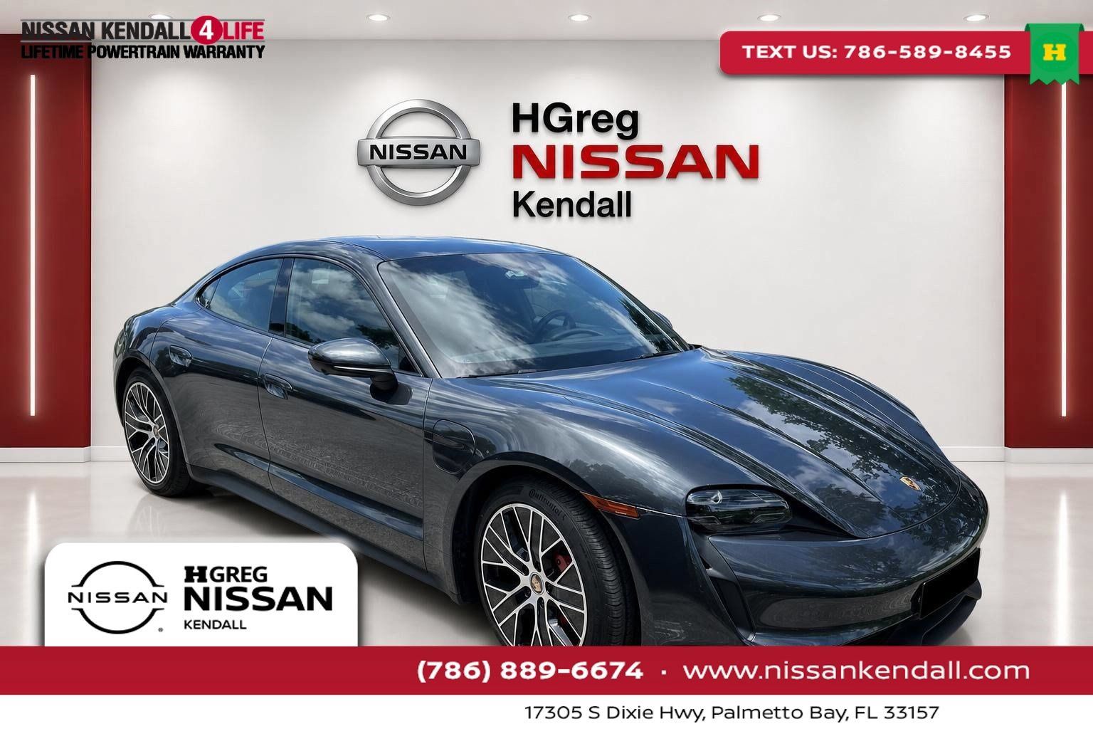 Used 2021 Porsche Taycan 4S AWD/4WD image 1