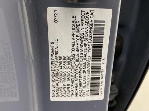 Used 2021 Honda Accord Sport image 10