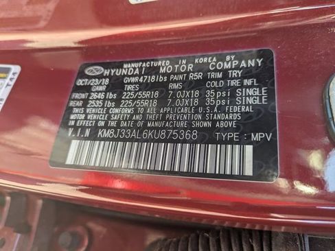 Used 2019 Hyundai Tucson SEL w/ Cargo Package FWD image 33