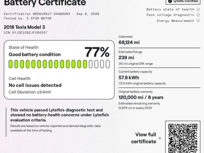 Used 2018 Tesla Model 3 Long Range