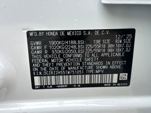 New 2026 Honda HR-V Sport image 29