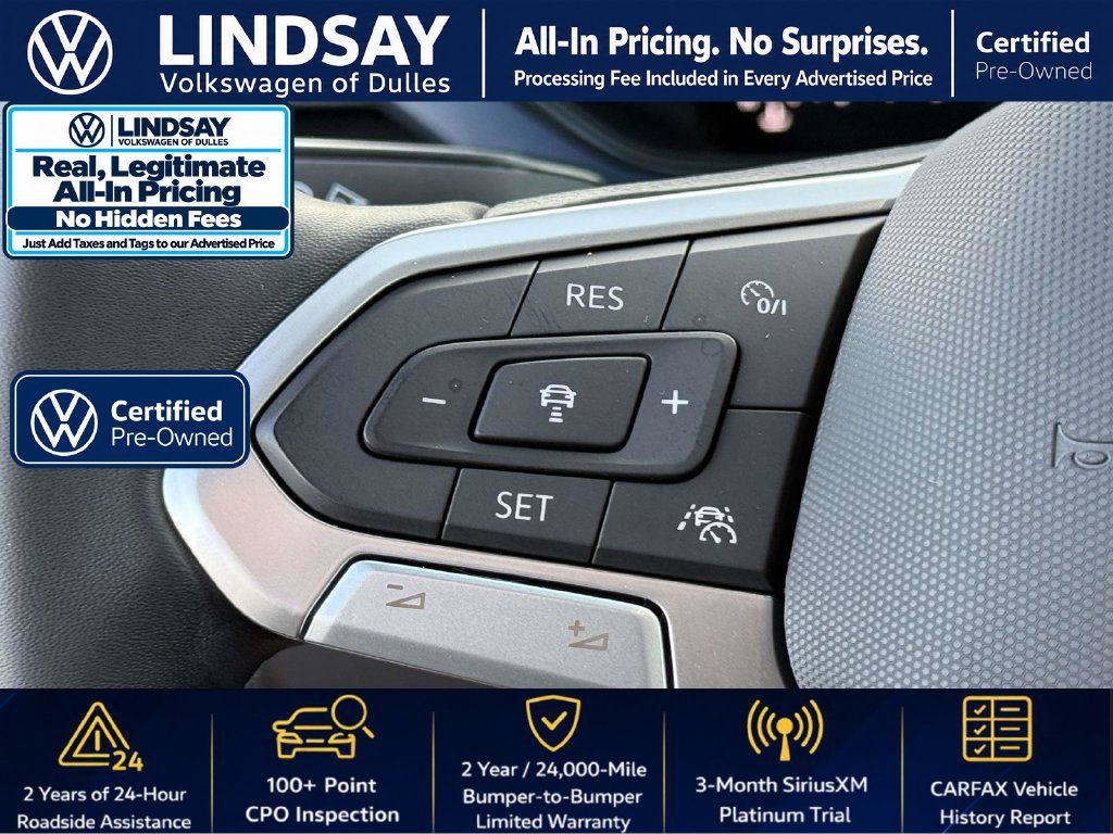 Certified 2023 Volkswagen Taos SE w/ Panoramic Sunroof Package AWD/4WD image 23