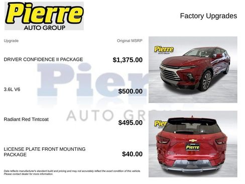 Used 2023 Chevrolet Blazer Premier w/ Driver Confidence II Package AWD/4WD image 14