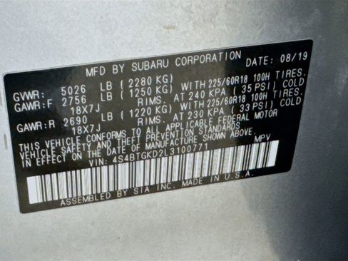 Used 2020 Subaru Outback Onyx Edition XT image 25