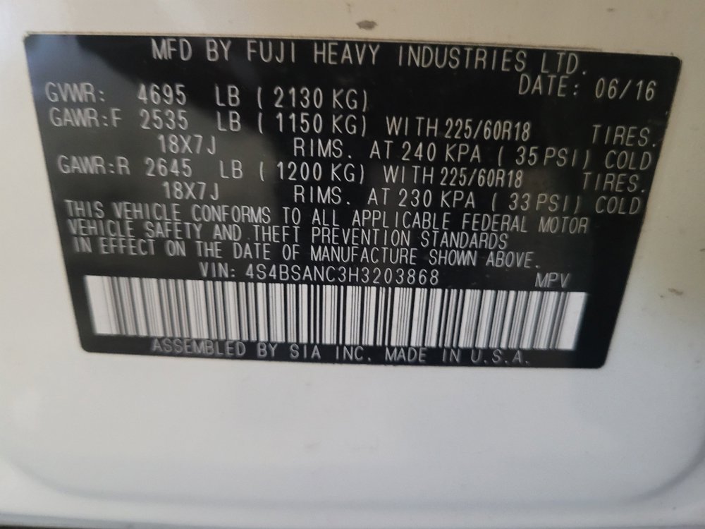 Used 2017 Subaru Outback 2.5i Limited AWD/4WD image 33