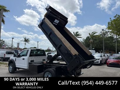 Used 2017 Ford F550 2WD Regular Cab Super Duty