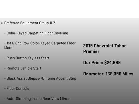 Used 2019 Chevrolet Tahoe Premier image 12