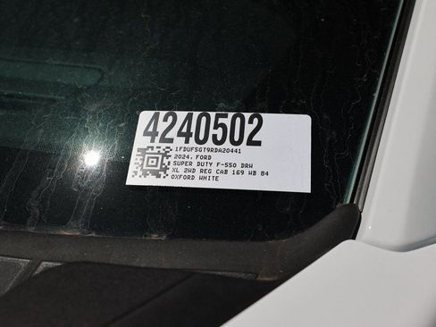 Used 2024 Ford F550 2WD Regular Cab Super Duty w/ XL Chrome Package image 49