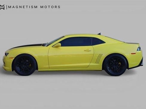 Used 2014 Chevrolet Camaro LS w/ Black Rally Stripe Package RWD image 2