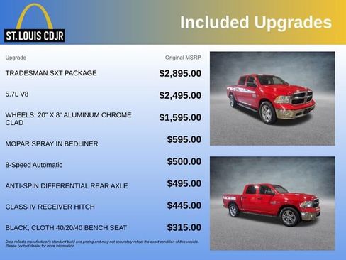 Used 2022 RAM 1500 Tradesman w/ Tradesman SXT Package image 5
