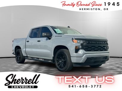 Used 2024 Chevrolet Silverado 1500 Custom w/ Turbomax Blackout Package