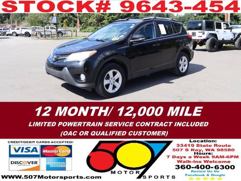 Used 2013 Toyota RAV4 XLE AWD/4WD image 3