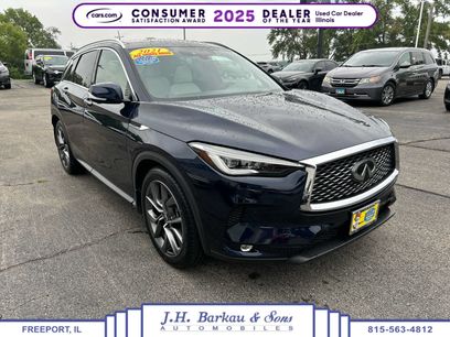 Used 2021 INFINITI QX50 Autograph w/ Premium White Leather Package