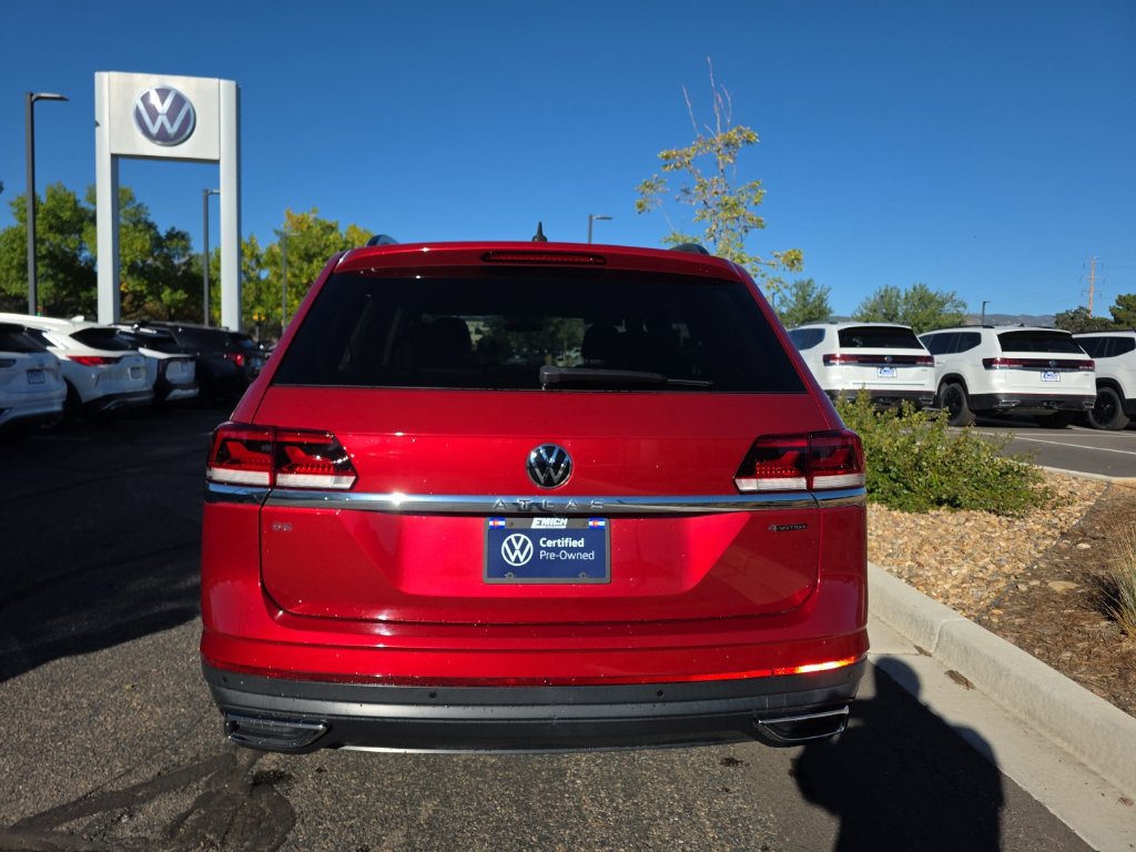 Certified 2023 Volkswagen Atlas SE w/ Black Wheel Package AWD/4WD image 4