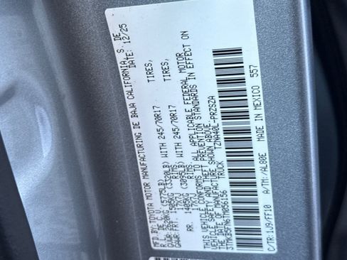 New 2026 Toyota Tacoma SR5 image 33